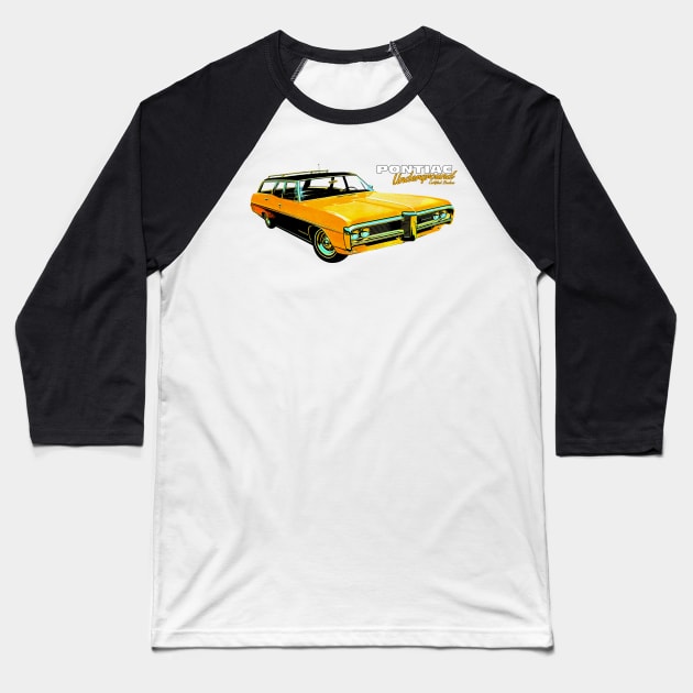 Poncho Wagon Baseball T-Shirt by Chads